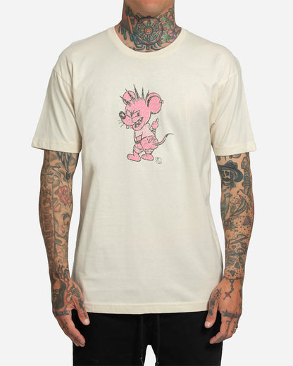 Surf Rat Tee Vintage White