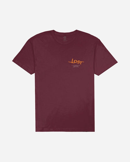 Everything's Fine Tee Maroon