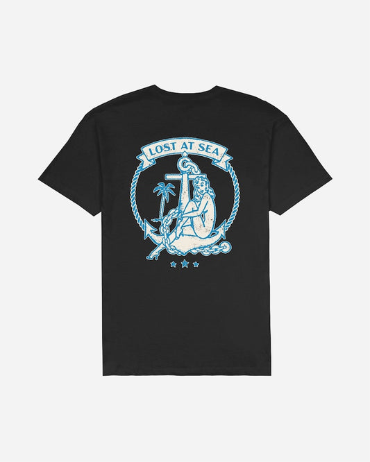 Lost At Sea Tee Black