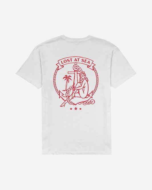 Lost At Sea Tee White