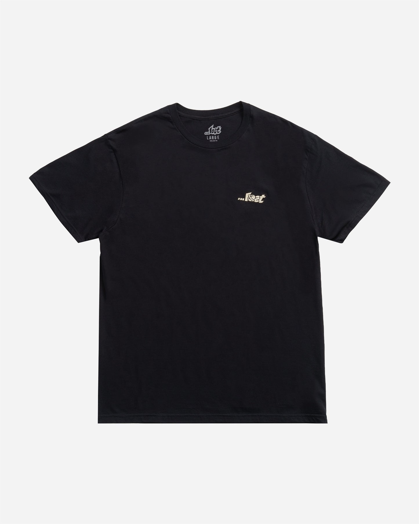 Linear Lam Tee Black