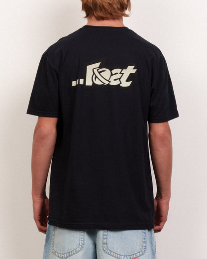 Linear Lam Tee Black