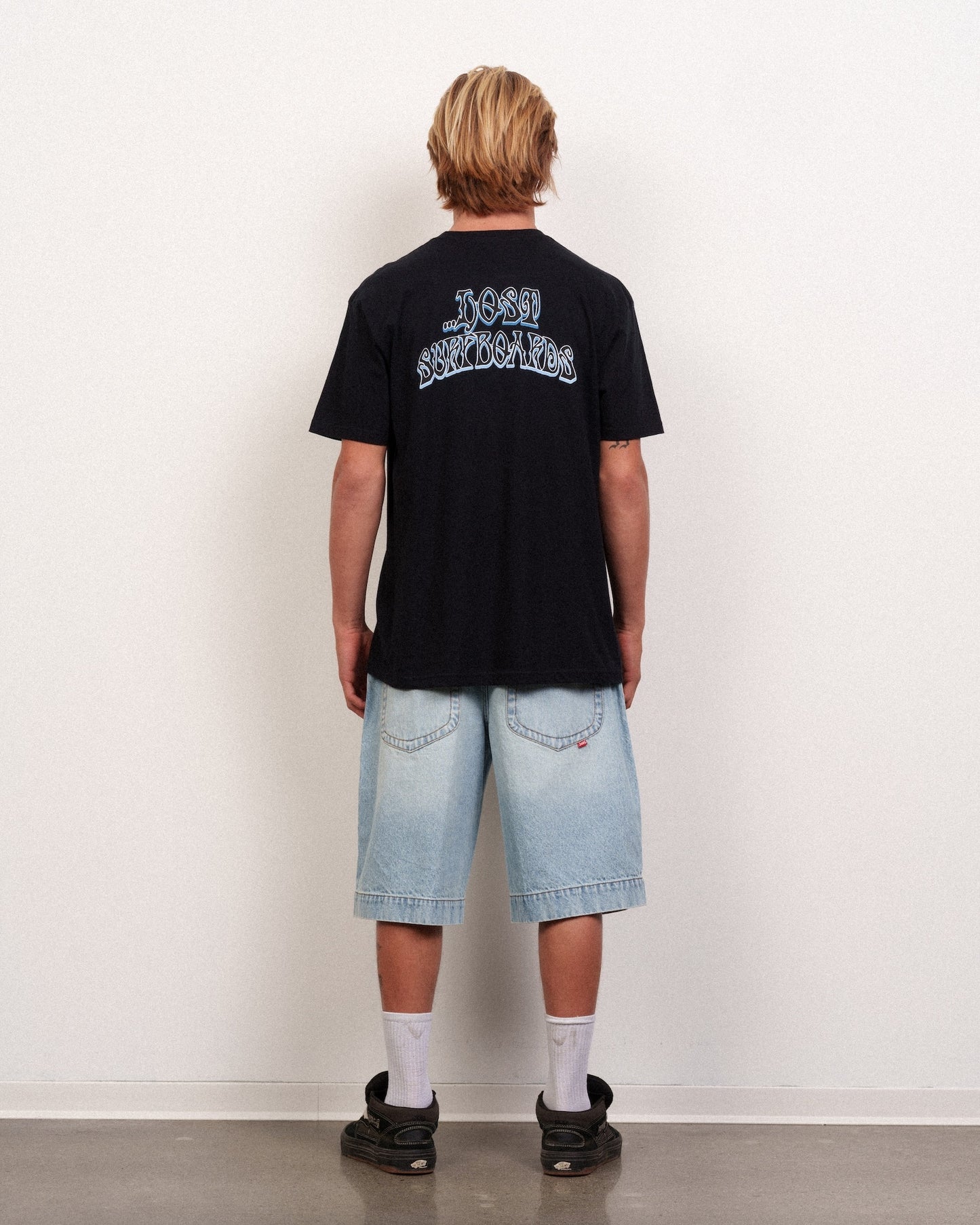 Pisces Logo Tee Black