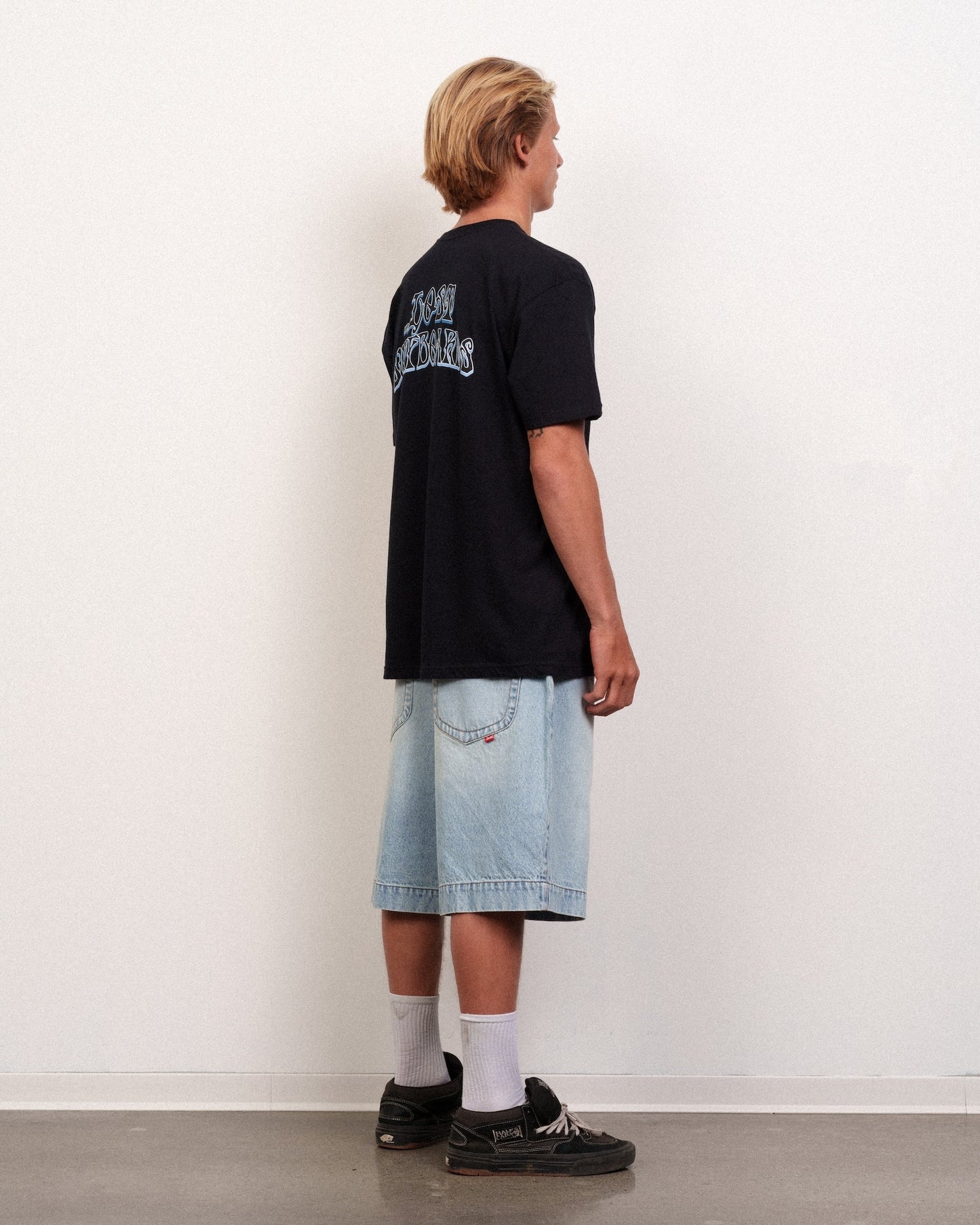 Pisces Logo Tee Black