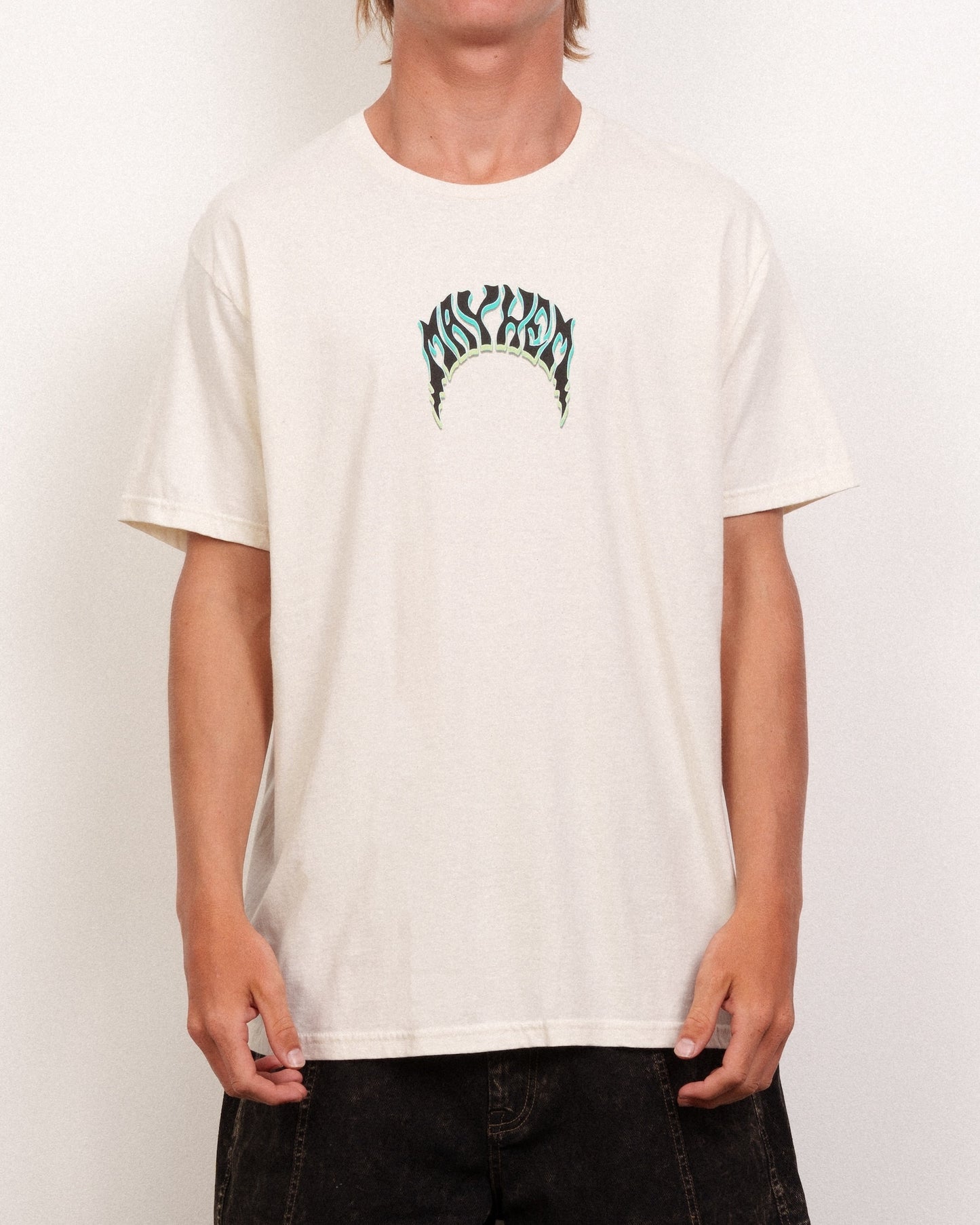 Pisces Logo Tee Natural