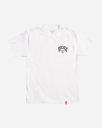 Mayhem Fine Curves Tee White
