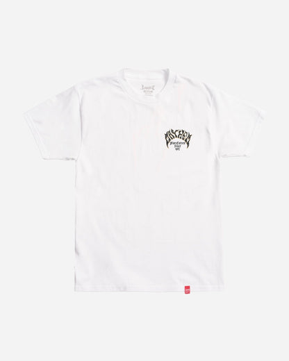 Mayhem Fine Curves Tee White