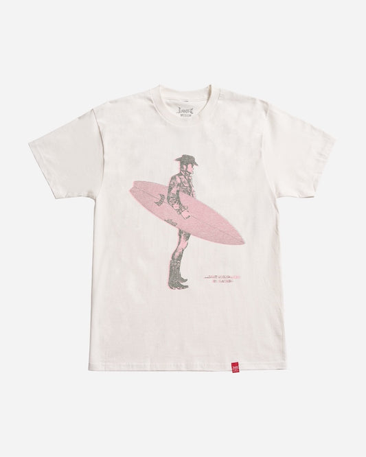 Happy Wave Rancher Mayhem Tee Vintage White