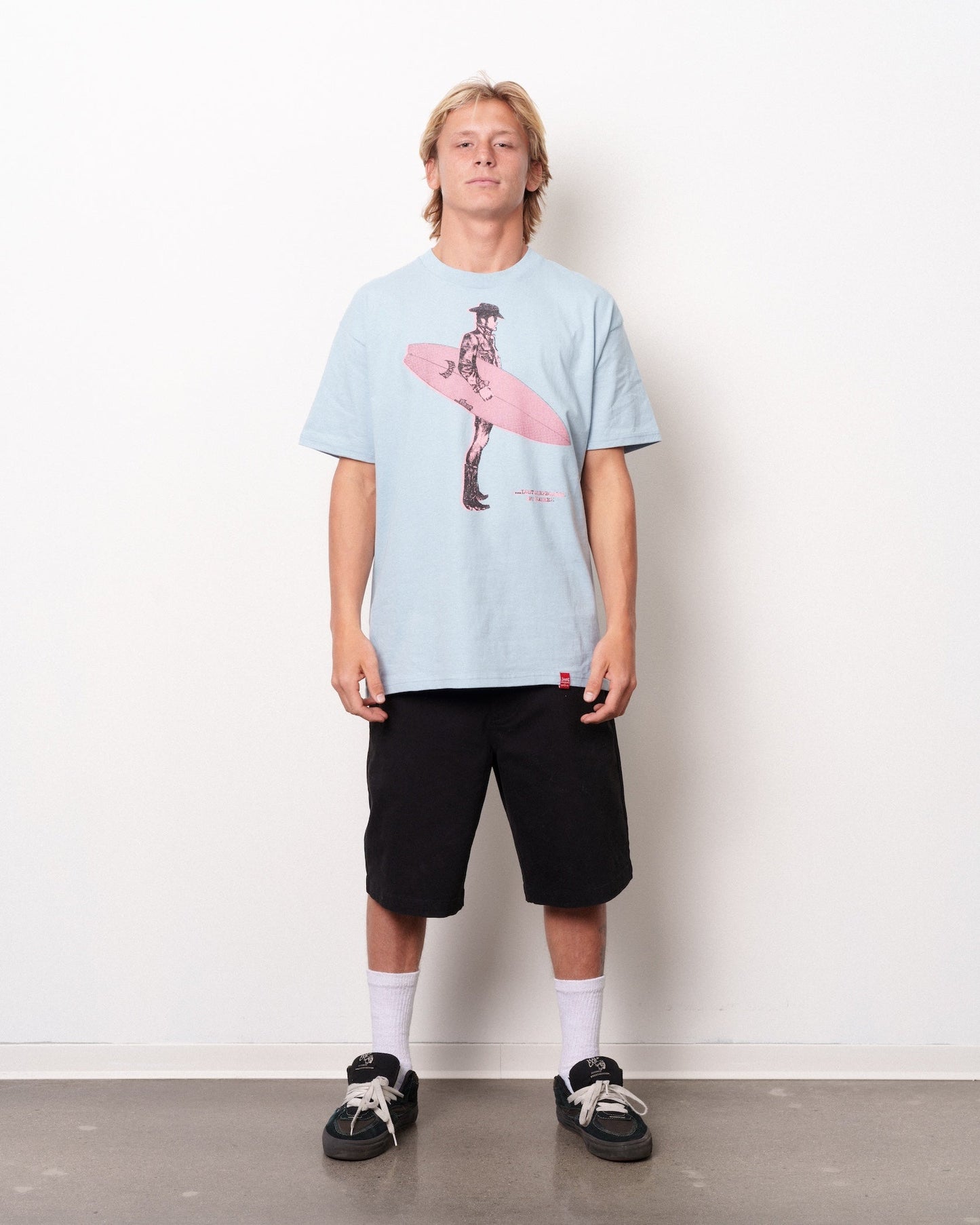 Happy Wave Rancher Mayhem Tee Arctic Blue