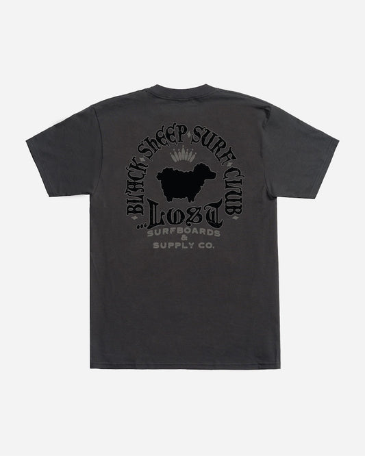 The Flocker Tee Vintage Black