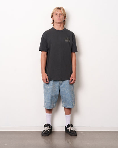 The Flocker Tee Vintage Black