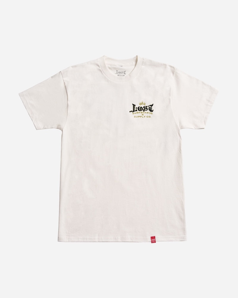 The Flocker Tee Vintage White