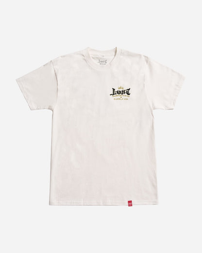 The Flocker Tee Vintage White