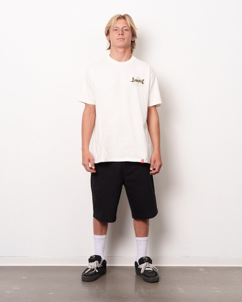 The Flocker Tee Vintage White