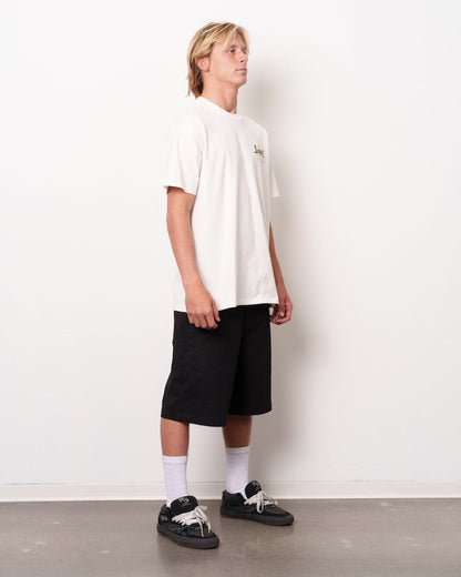 The Flocker Tee Vintage White