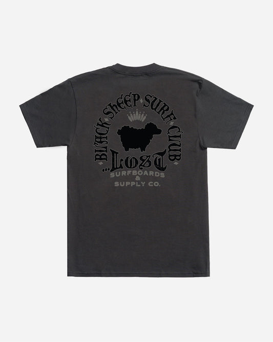 The Flocker Tee Vintage Black
