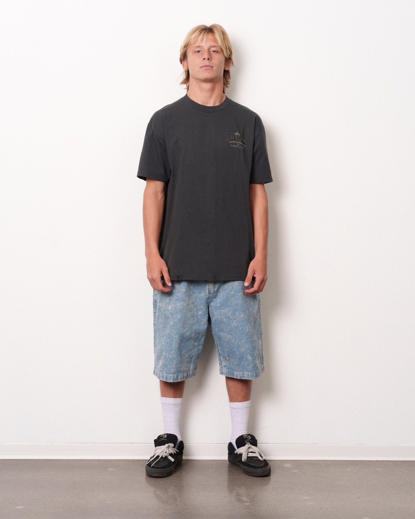 The Flocker Tee Vintage Black