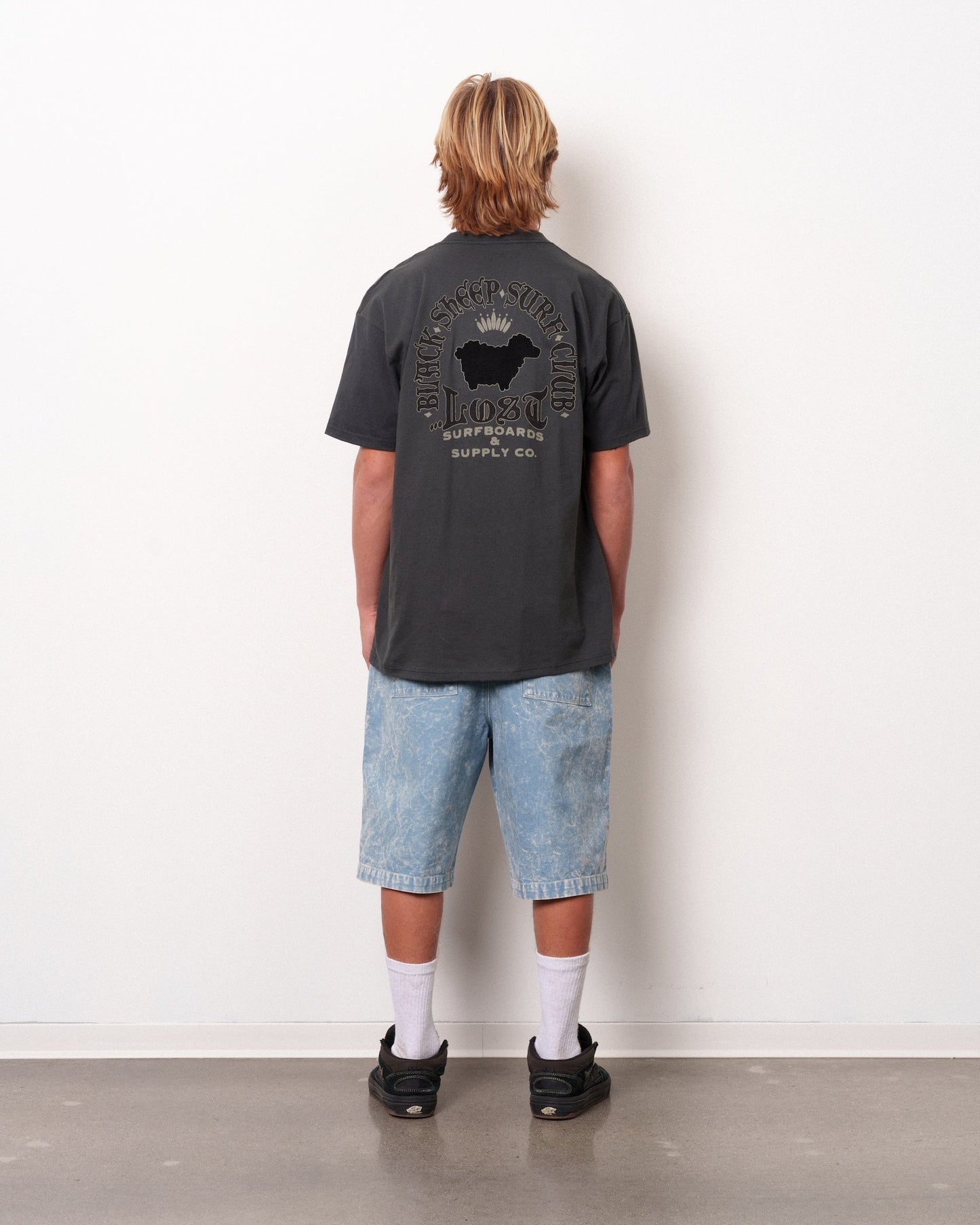 The Flocker Tee Vintage Black