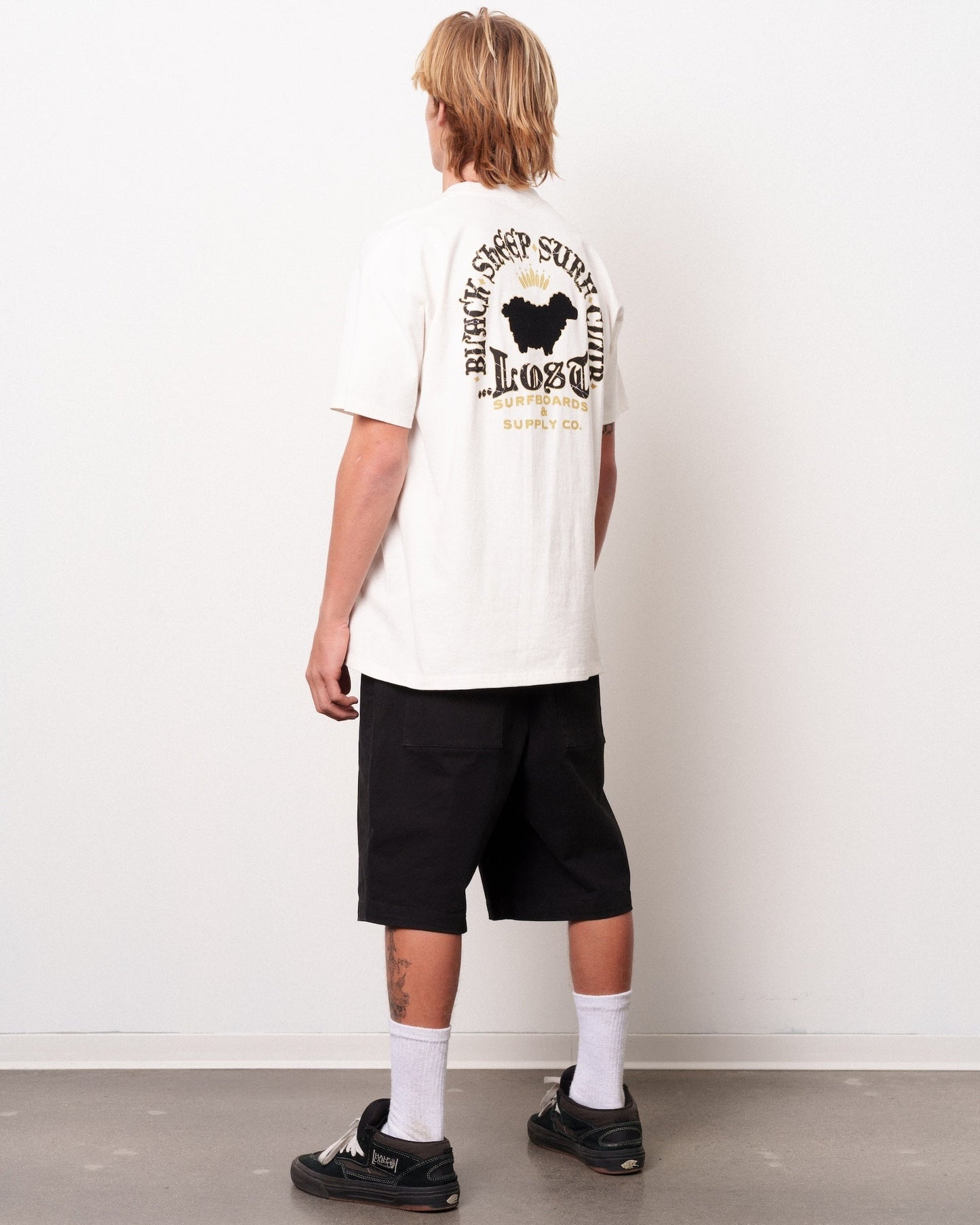 The Flocker Tee Vintage White