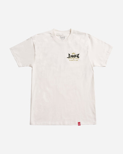 The Flocker Tee Vintage White