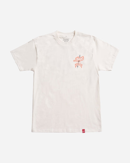 Mayhem Bolts Tee Vintage White