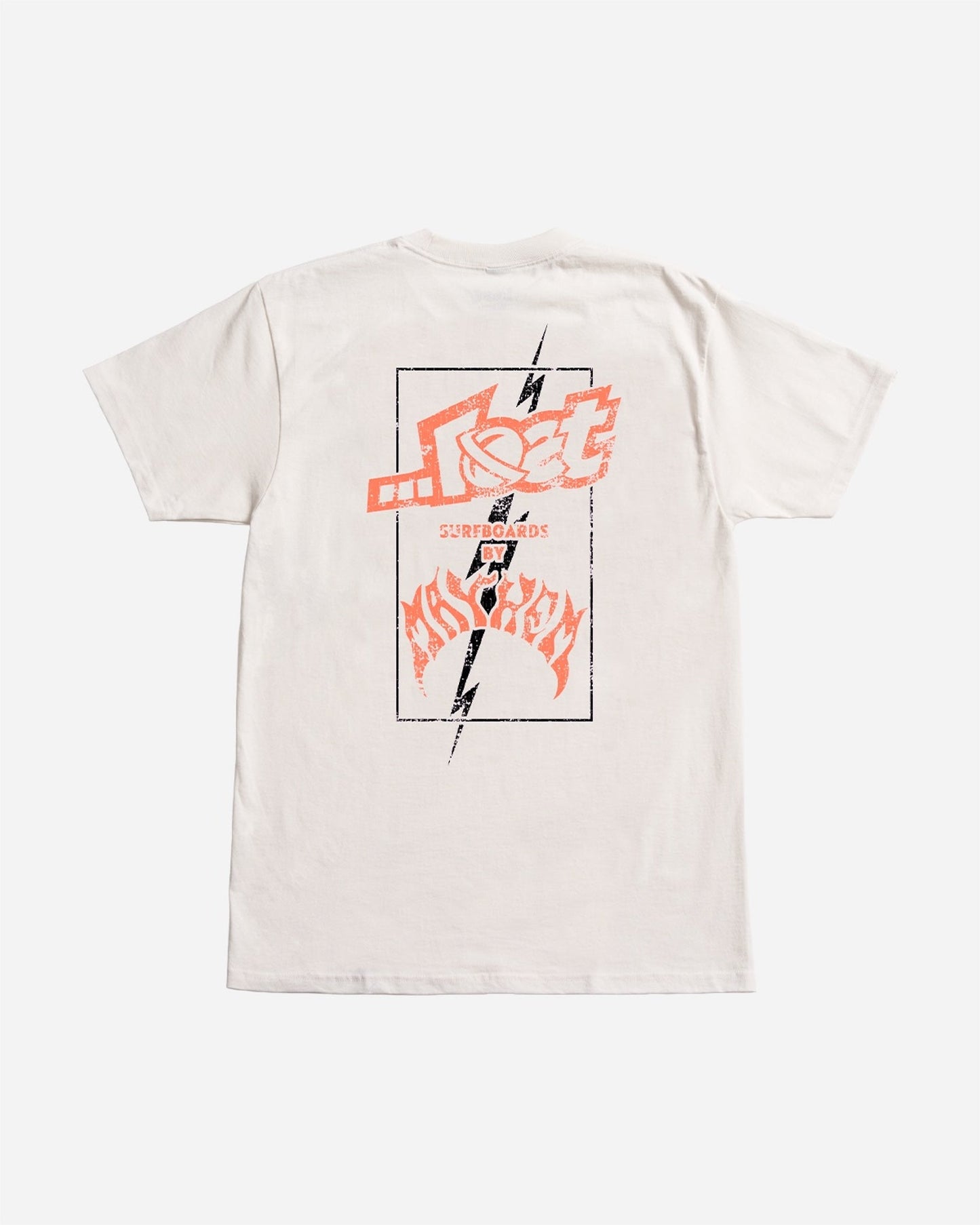 Mayhem Bolts Tee Vintage White