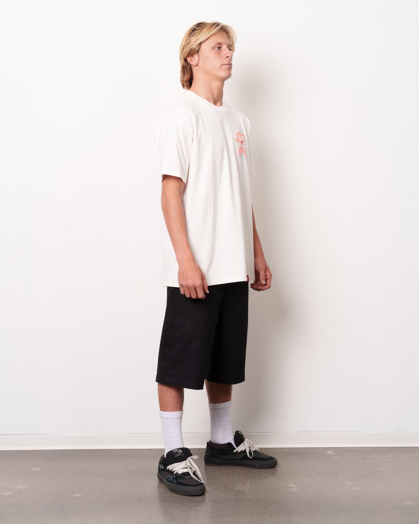 Mayhem Bolts Tee Vintage White