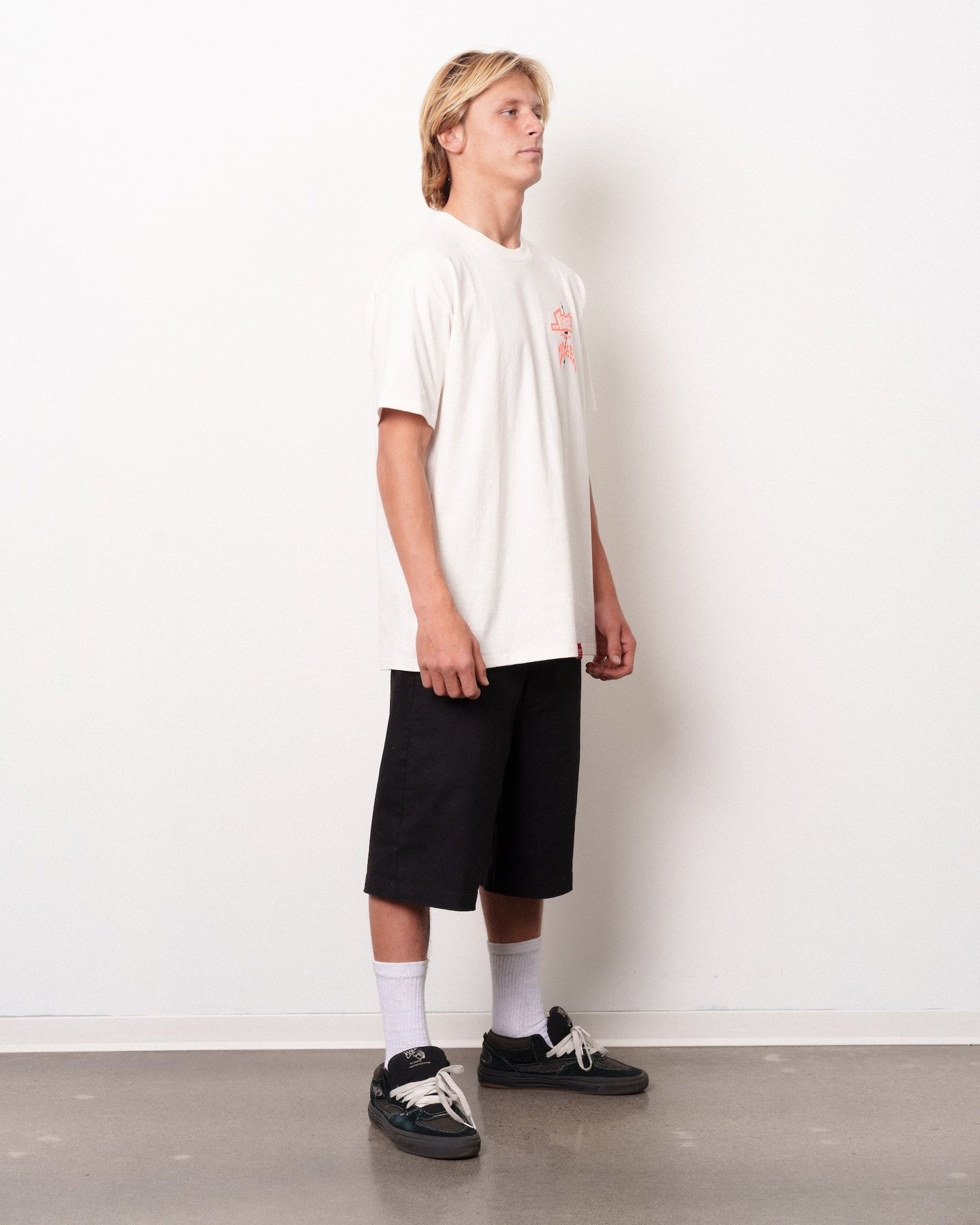 Mayhem Bolts Tee Vintage White