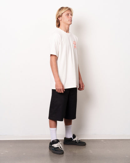 Mayhem Bolts Tee Vintage White