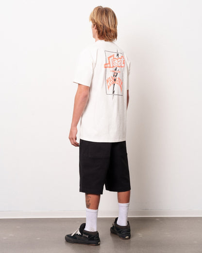 Mayhem Bolts Tee Vintage White