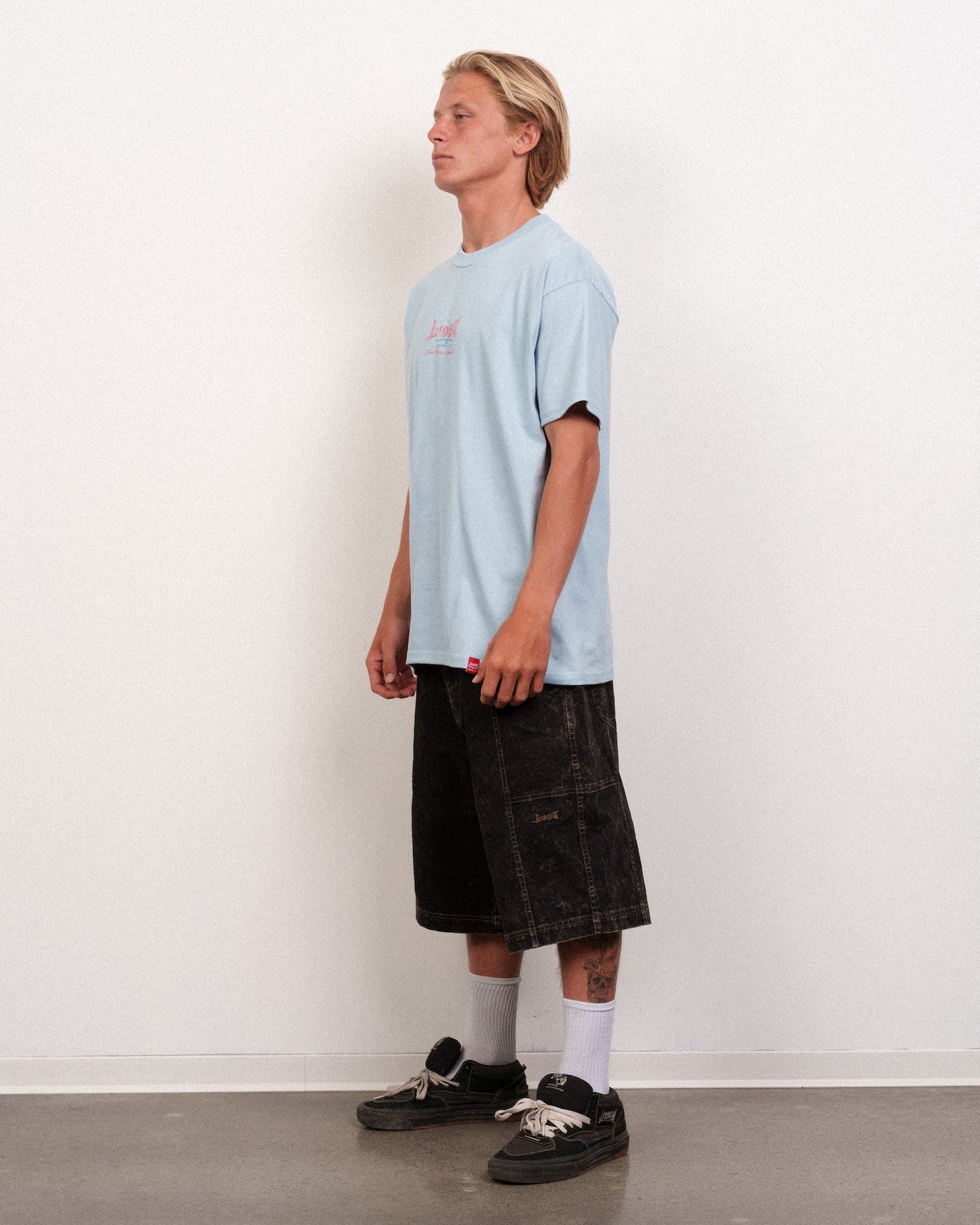 Octo Girl Tee Arctic Blue