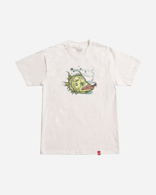 Lost Grumpy Grouper Tee Vintage White