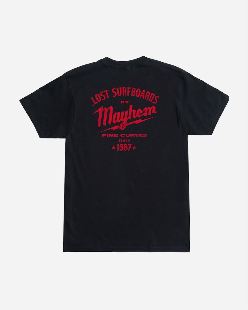 Builders By Mayhem Tee Black