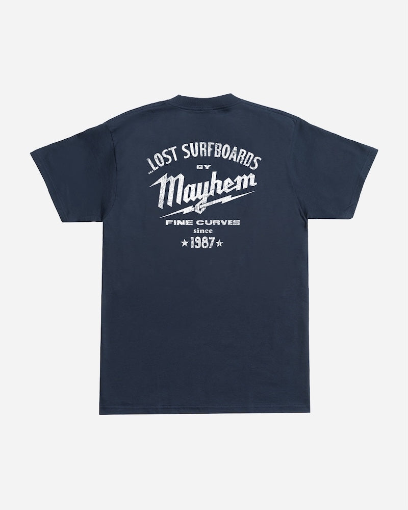 Builders By Mayhem Tee Navy