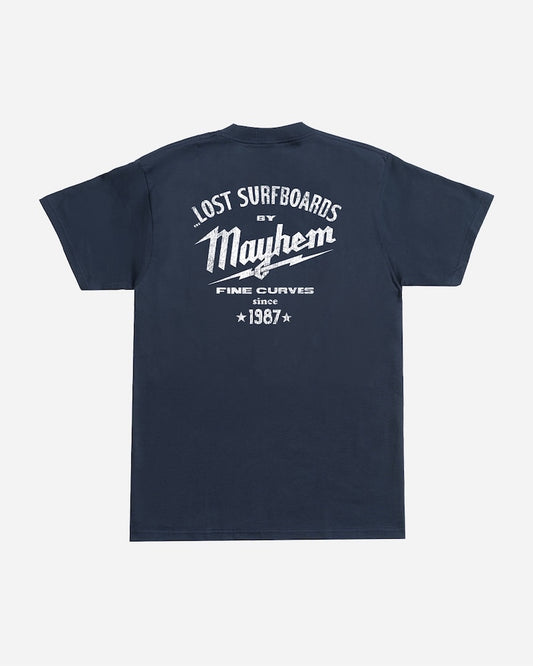 Builders By Mayhem Tee Navy