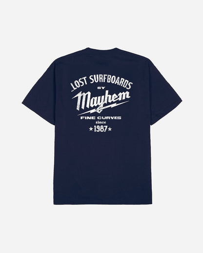 Builders By Mayhem Tee Navy