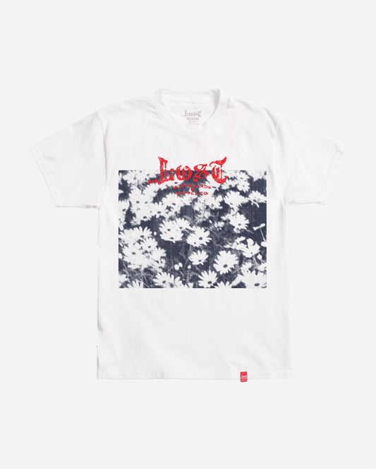 Daisy Days Tee White Enzyme