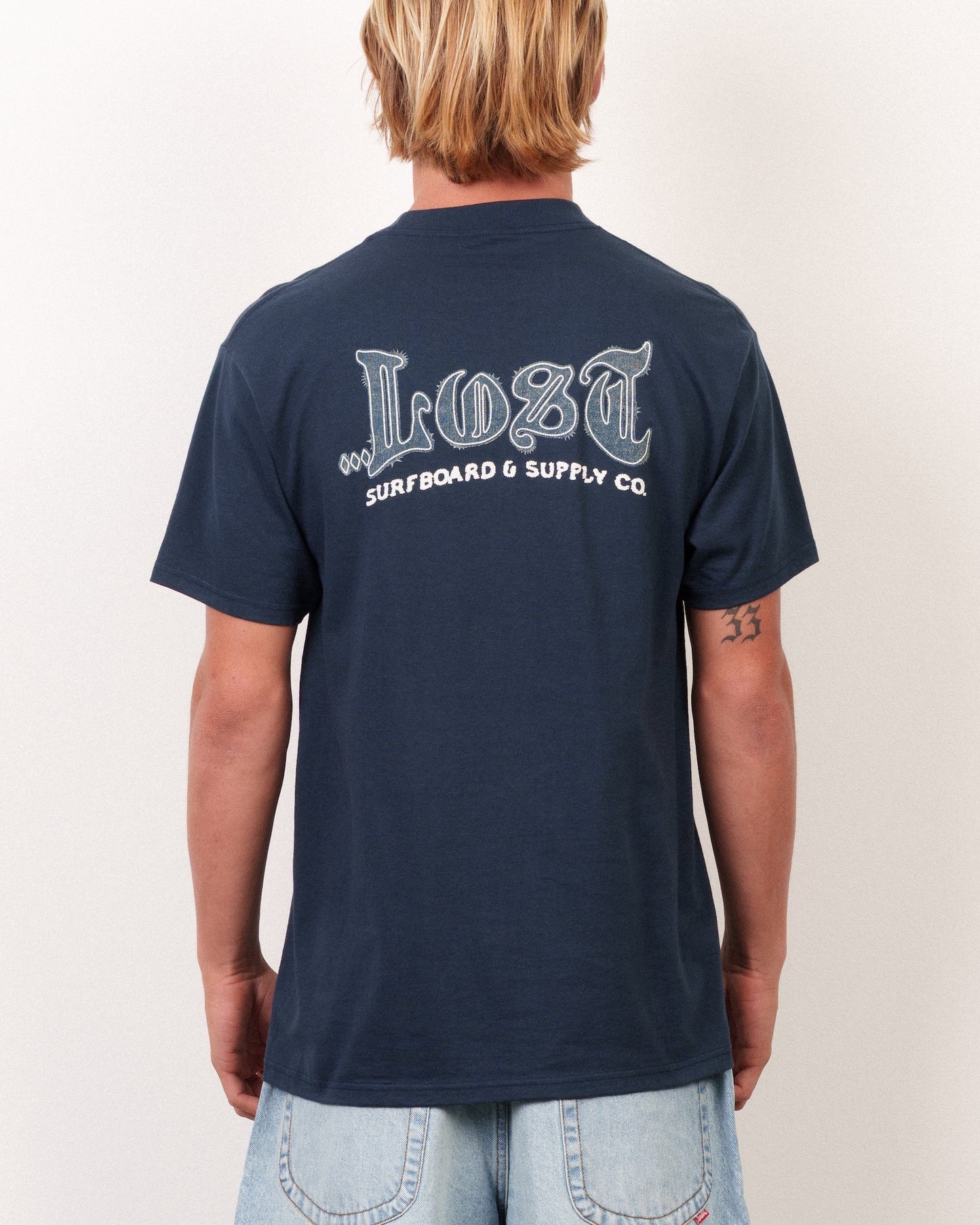 Dirty Denim Tee Navy