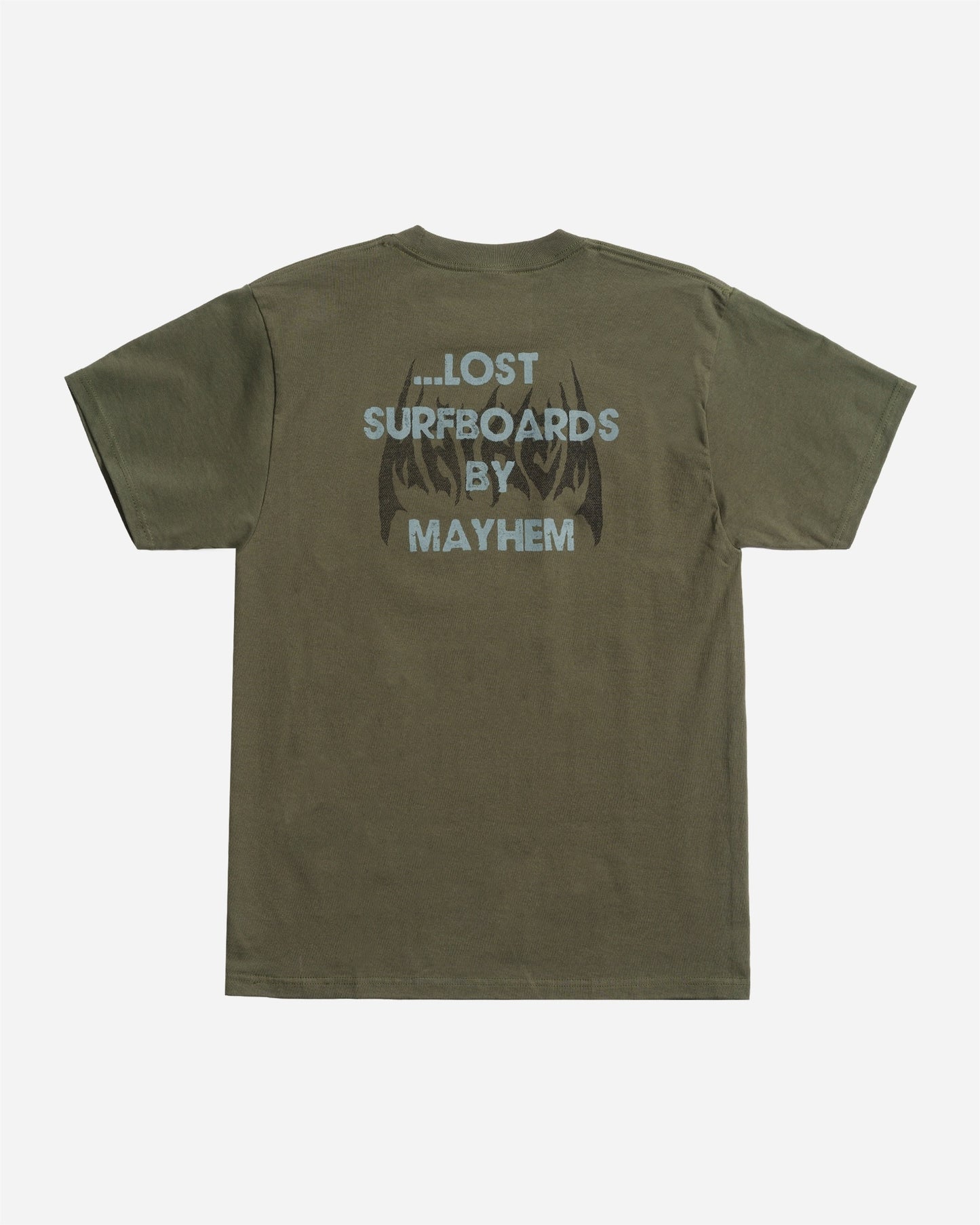 Mayhem Big Block Tee Surplus Green