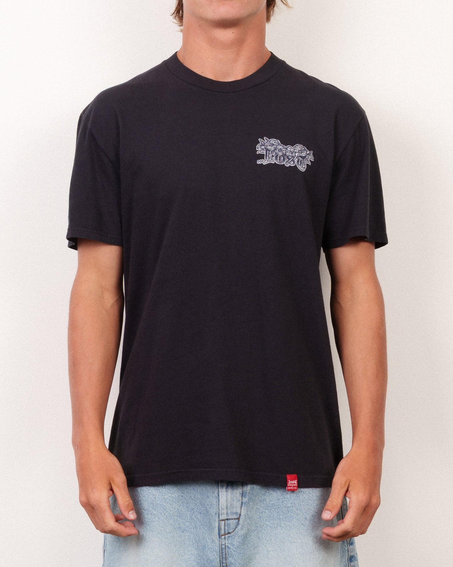 Mental Tee Black Garment Dye