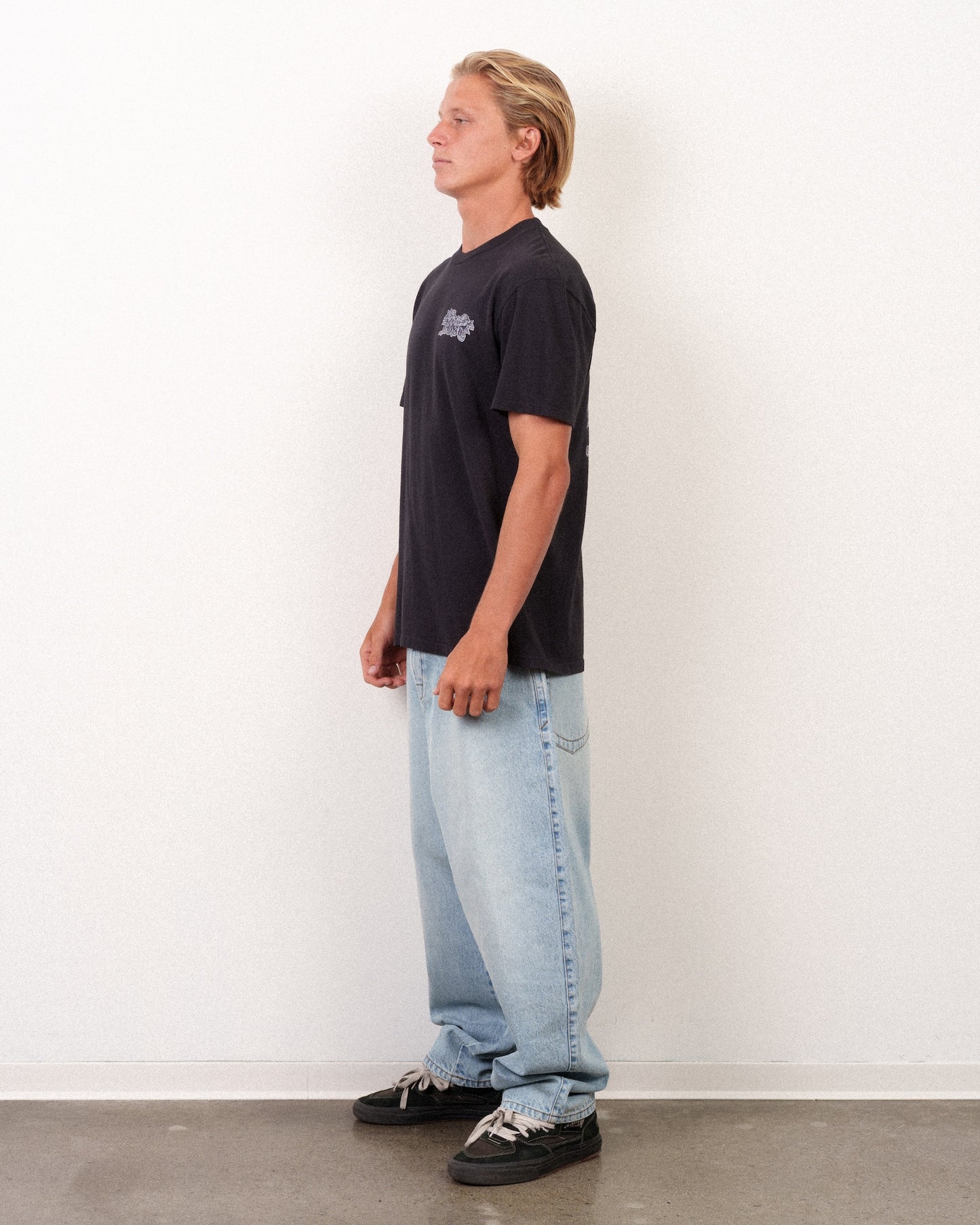 Mental Tee Black Garment Dye