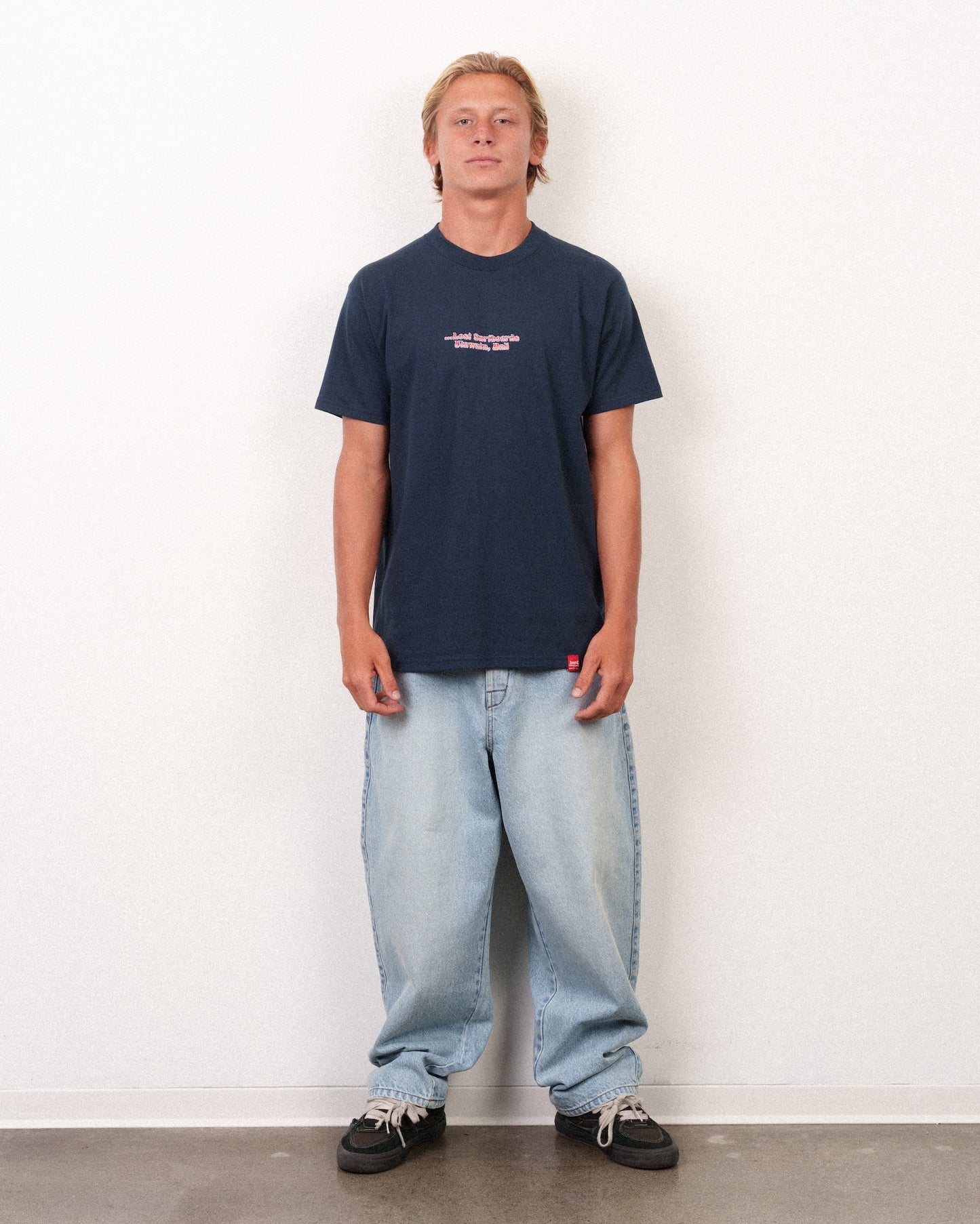 Lost In Bali Tee Navy