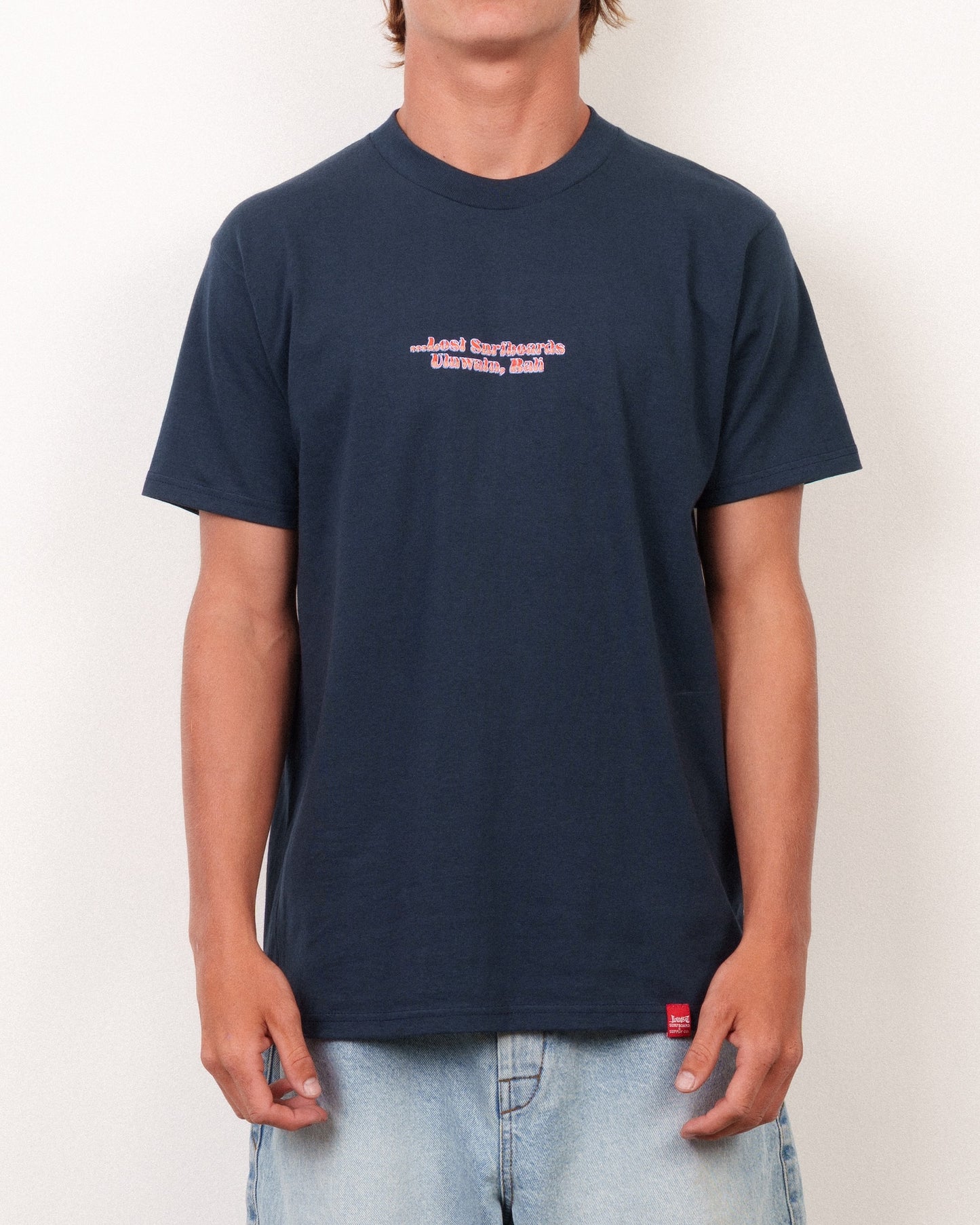 Lost In Bali Tee Navy