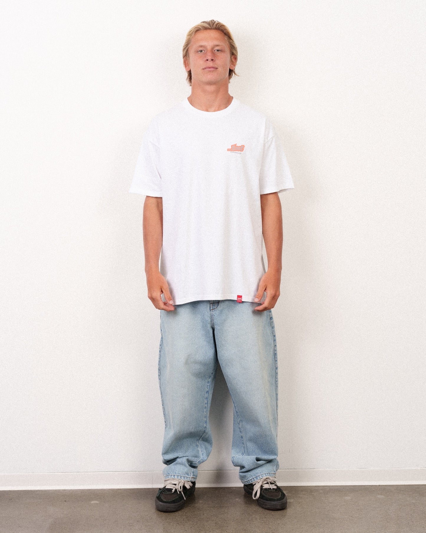 Peace Off Tee White