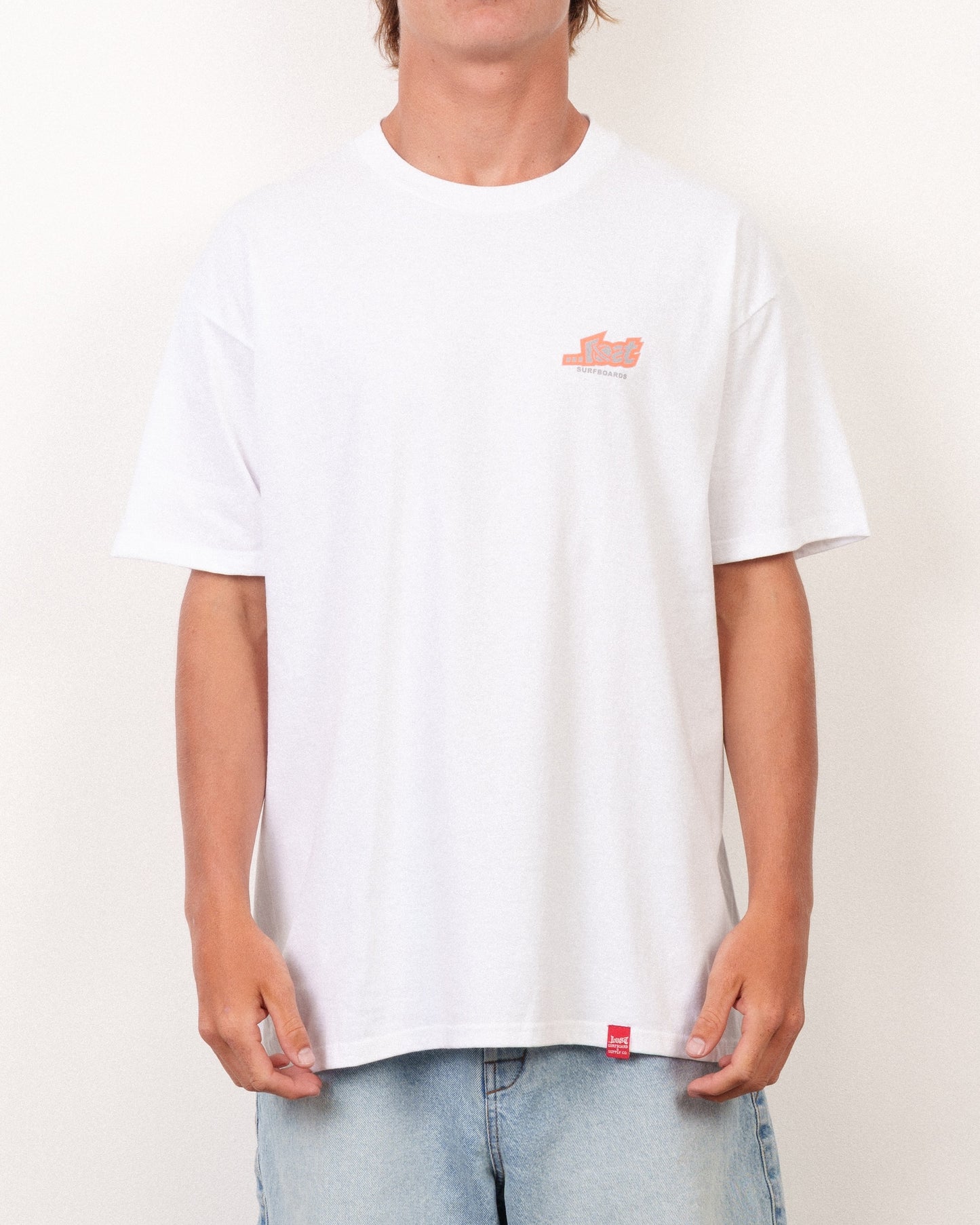 Peace Off Tee White