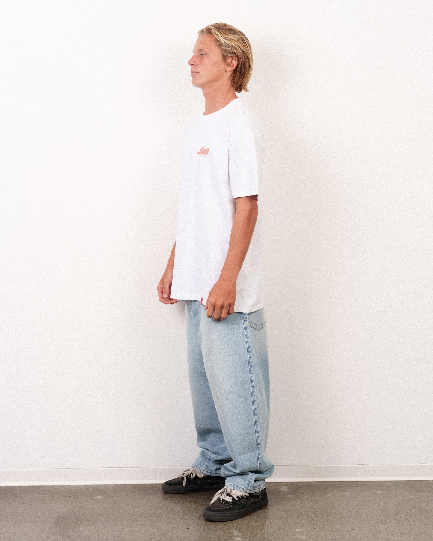 Peace Off Tee White