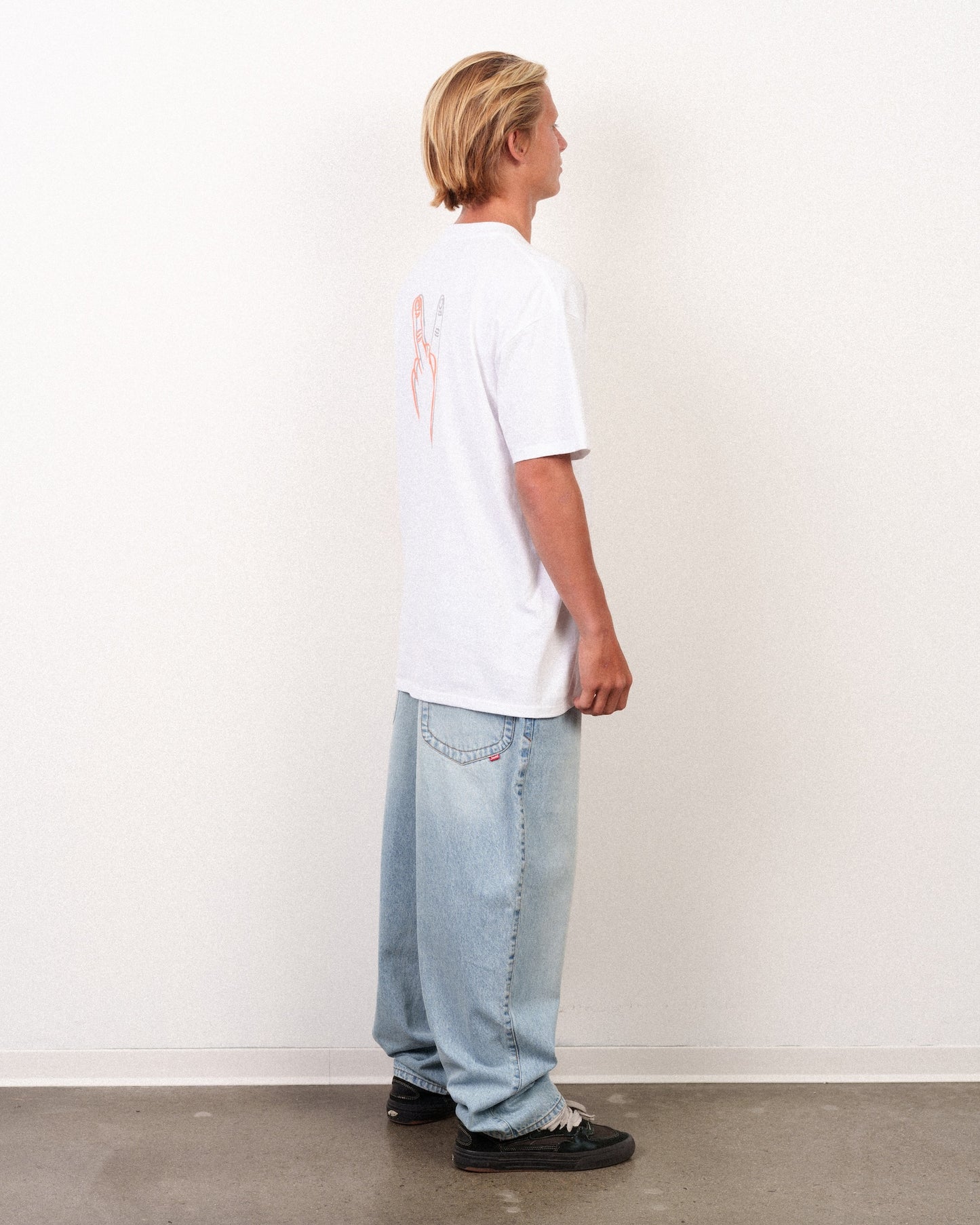 Peace Off Tee White