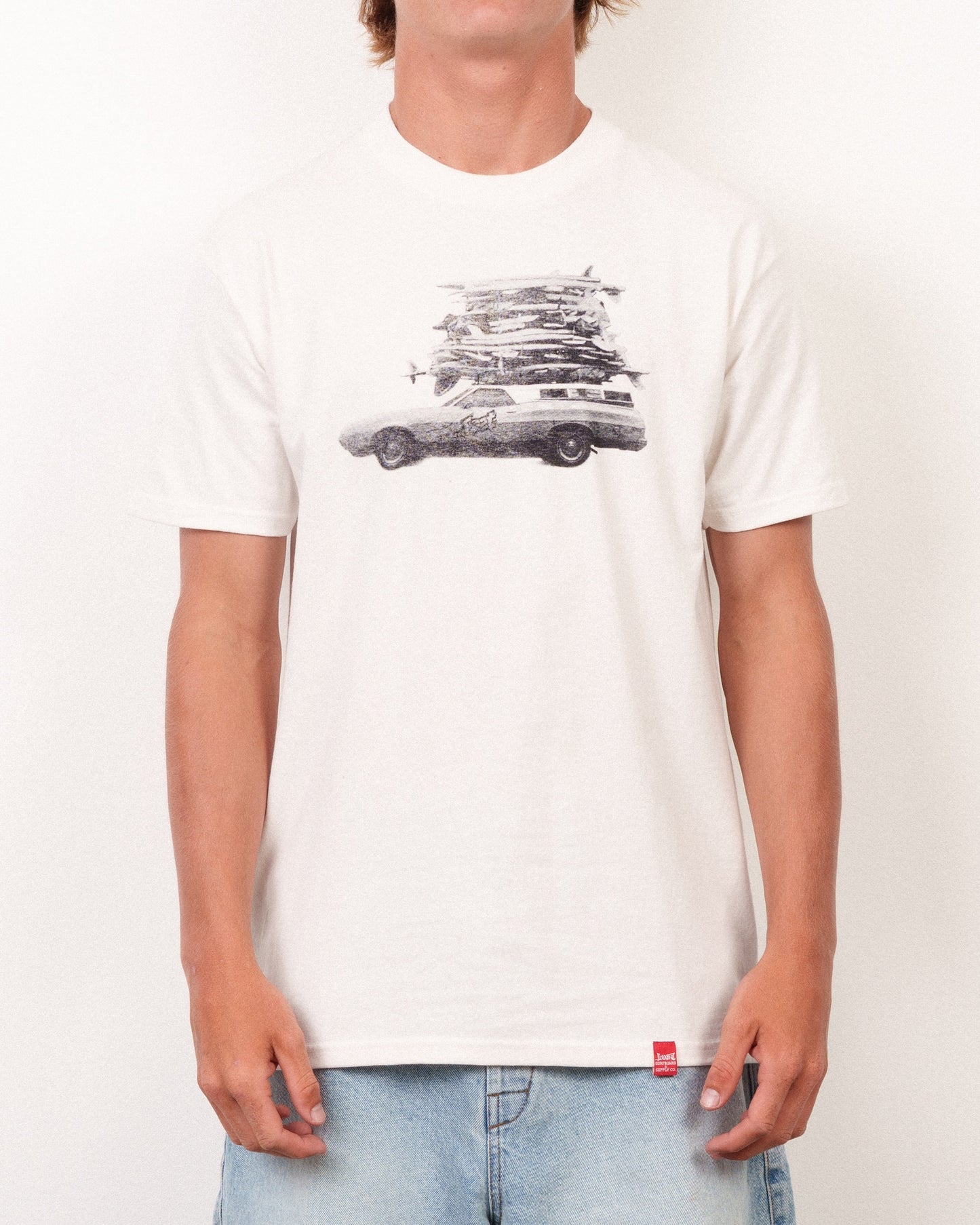Ranchero Tee Vintage White
