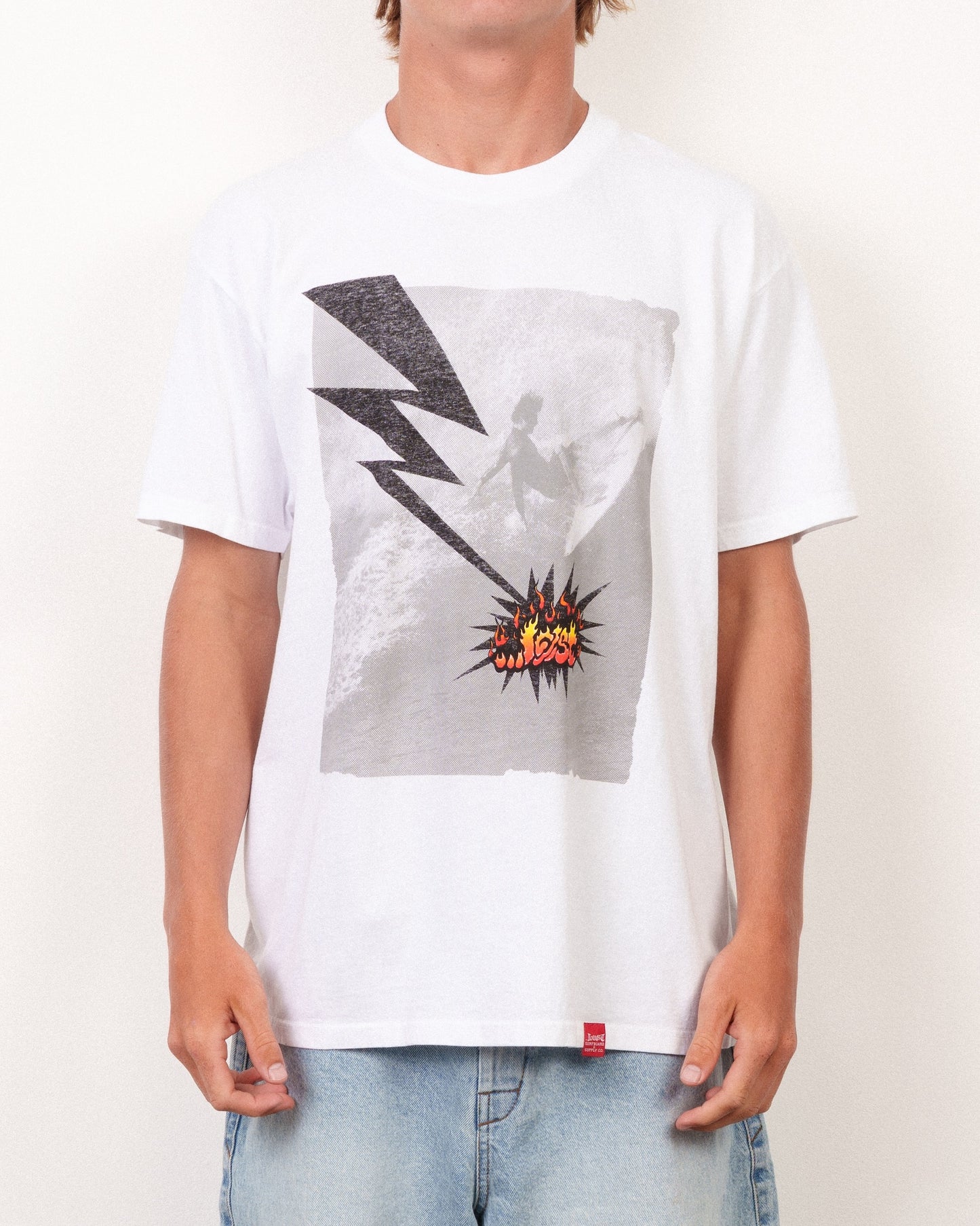 Snap Tee White Enzyme