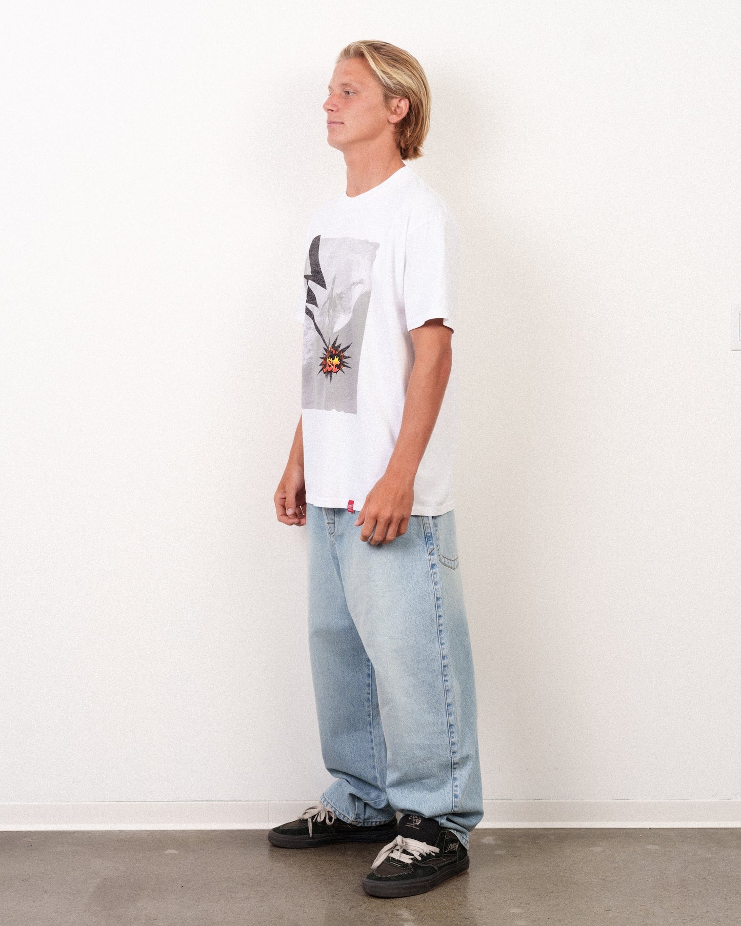 Snap Tee White Enzyme